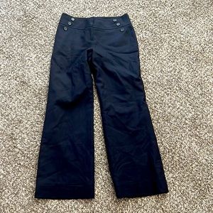 Ann Taylor navel sailor dress  pants navy size 2